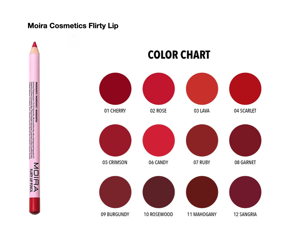 Moira Cosmetics Flirty Lip Pencil